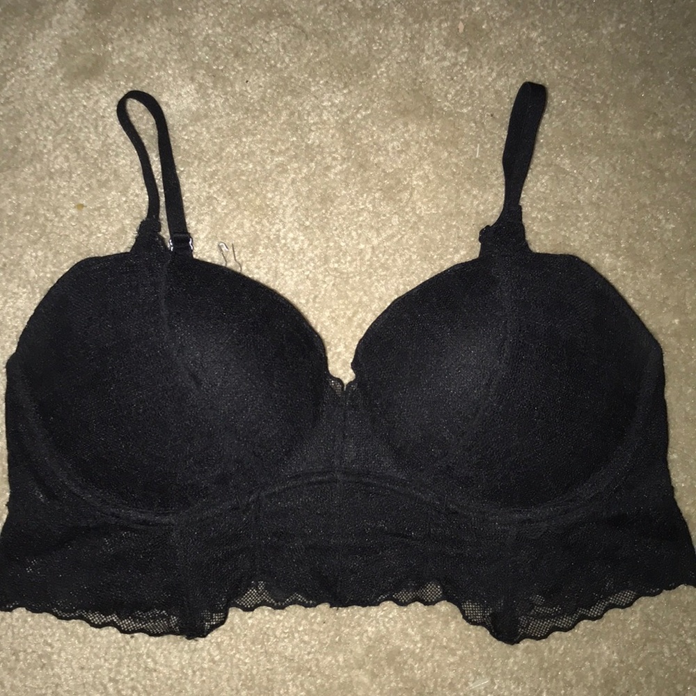 PINK Victoria’s Secret Black Bra Size Large